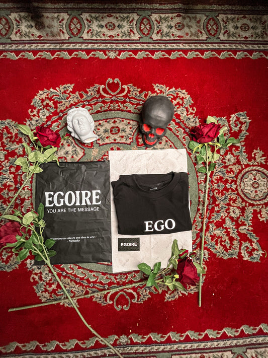 Camiseta Negra — REVELATIO_001 (Oversize 250 GSM) (Rare 1-20)