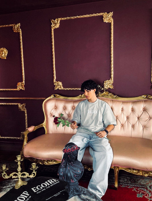 Camiseta Grey Edition — REVELATIO-001 (Oversize 250 GSM) (Ultra rare 1/10)