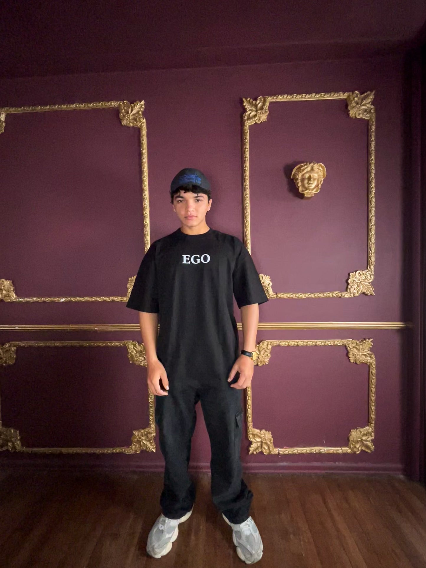 Camiseta Negra — REVELATIO_001 (Oversize 250 GSM) (Rare 1-20)