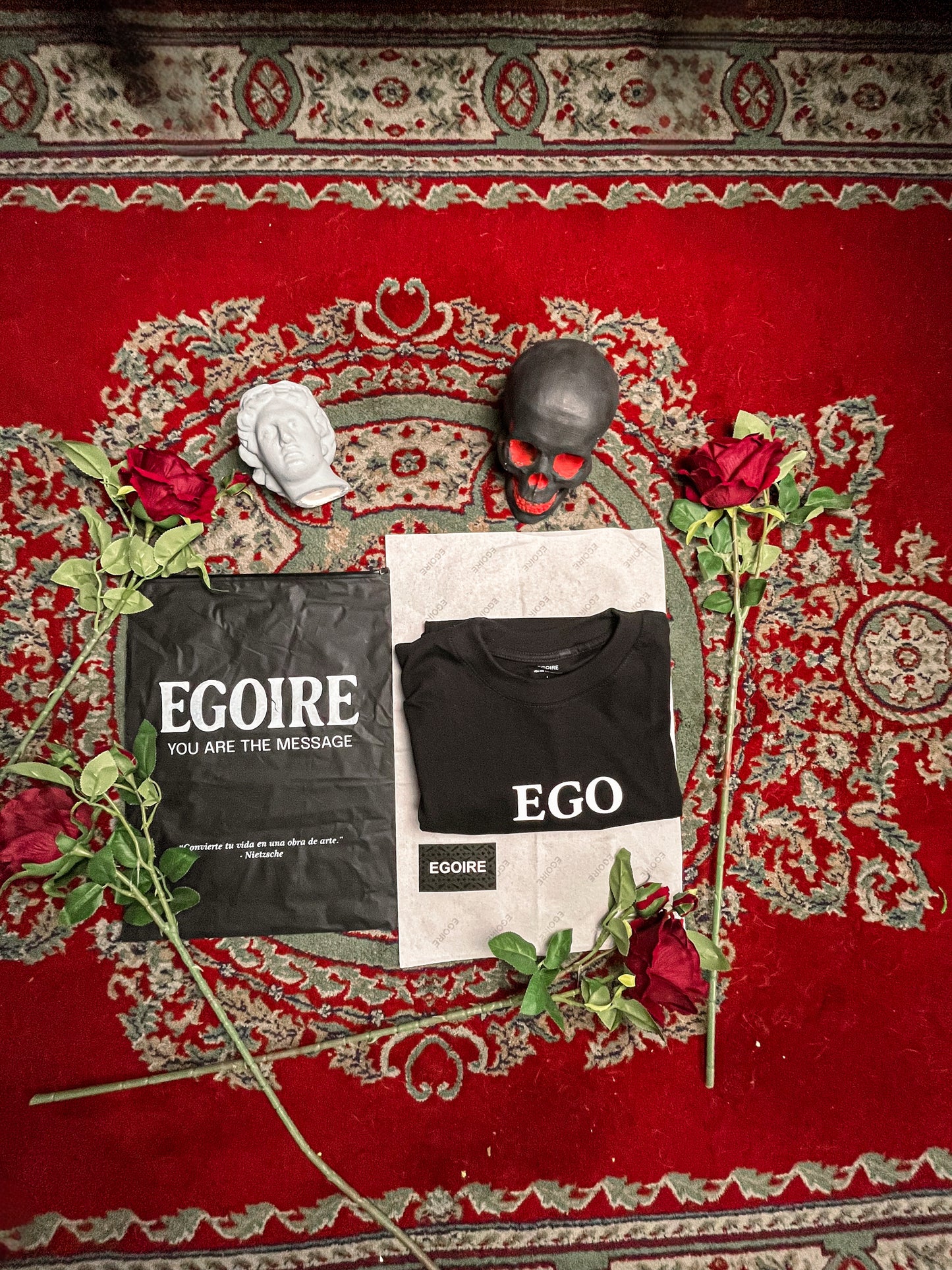 Camiseta Negra — REVELATIO_001 (Oversize 250 GSM) (Rare 1-20)