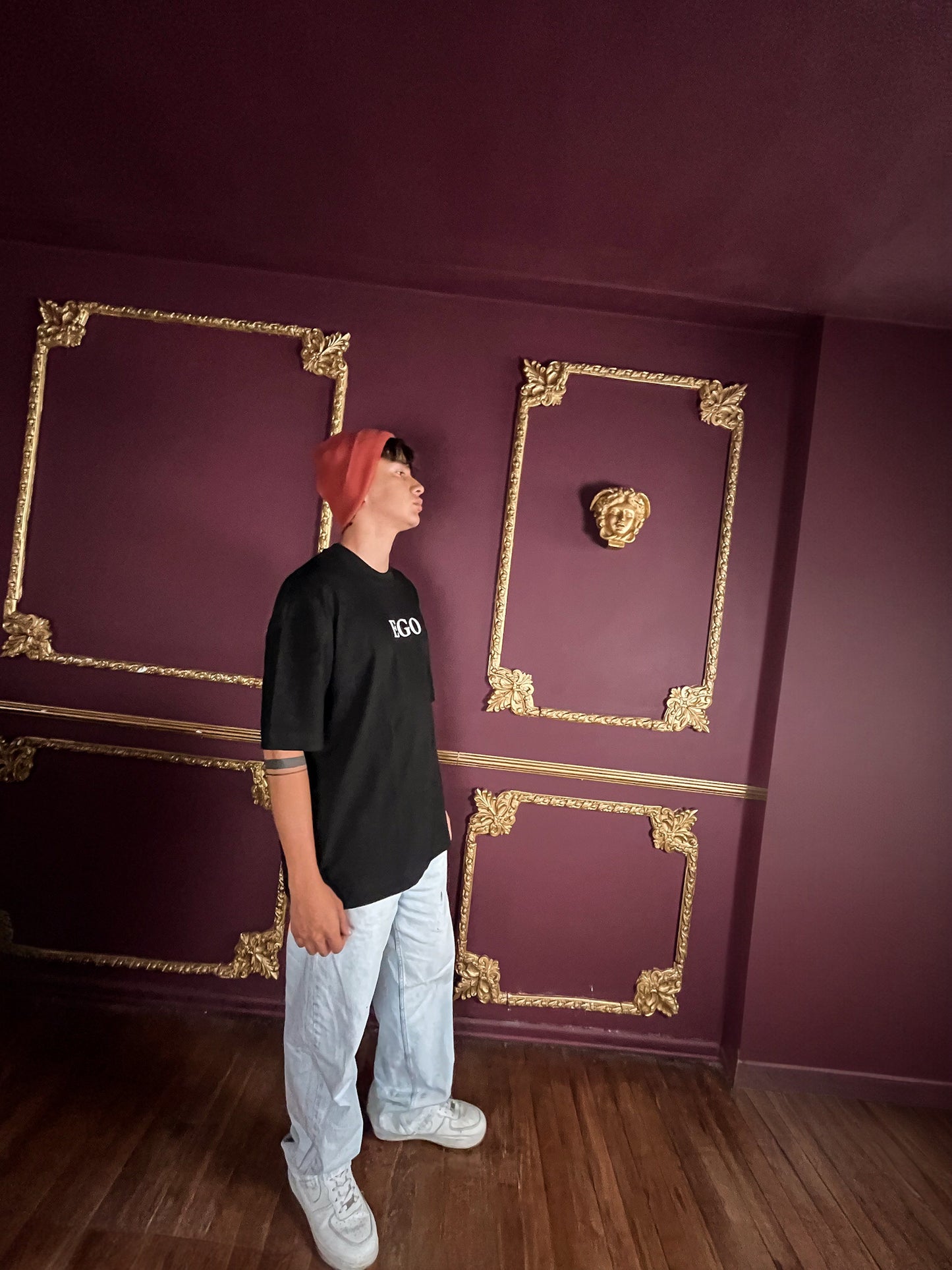 Camiseta Negra — REVELATIO_001 (Oversize 250 GSM) (Rare 1-20)