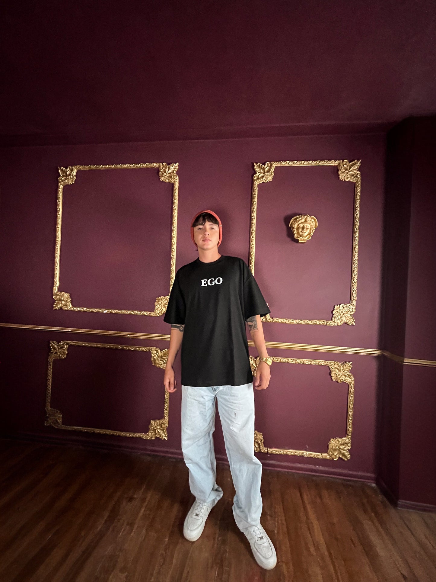 Camiseta Negra — REVELATIO_001 (Oversize 250 GSM) (Rare 1-20)