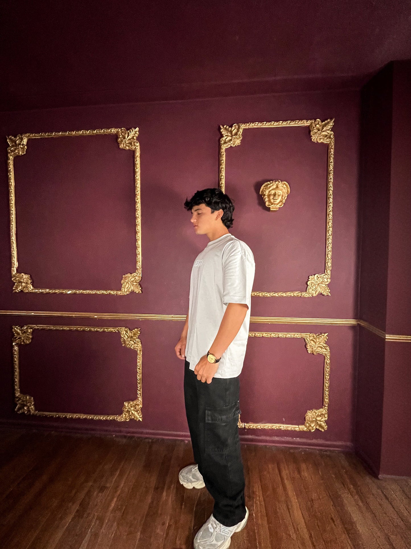 Camiseta Grey Edition — REVELATIO-001 (Oversize 250 GSM) (Ultra rare 1/10)